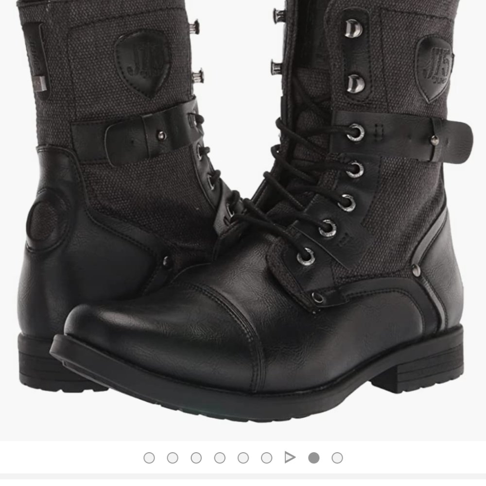 J75 deploy by jump,  men's military tactical combat boot size 7